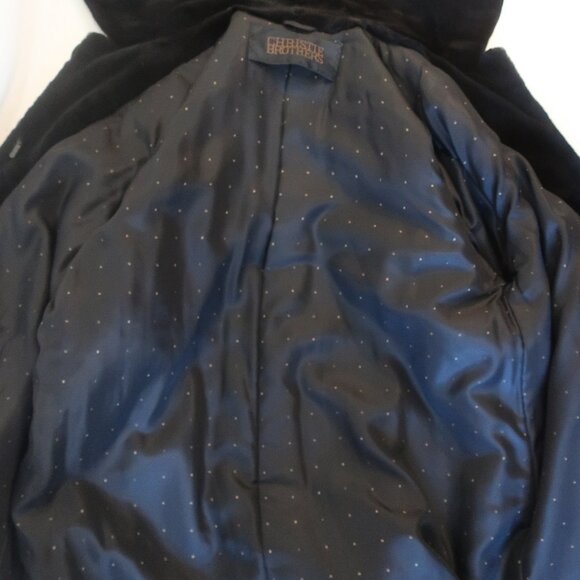 Womens Christie Brothers Black Sheered Mink Jacket L - Picture 14 of 14